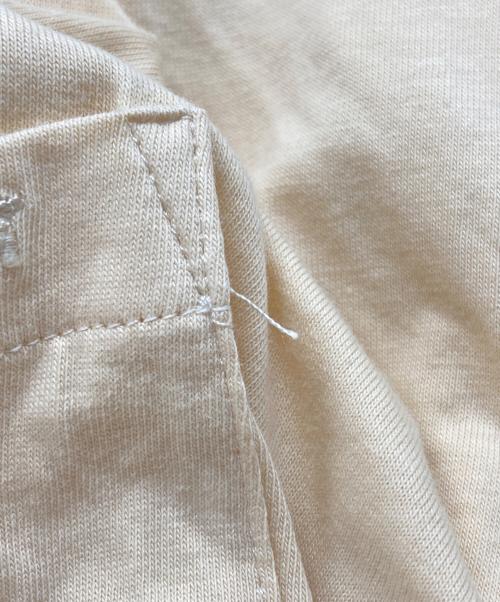 Y. PROJECT（ワイプロジェクト）Y. PROJECT (ワイプロジェクト) オーバーサイズレイヤードカットソー ベージュ サイズ:Mの古着・服飾アイテム