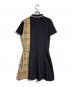 BURBERRY (バーバリー) チェック切替ワンピース ブラック サイズ:14Y：15000円