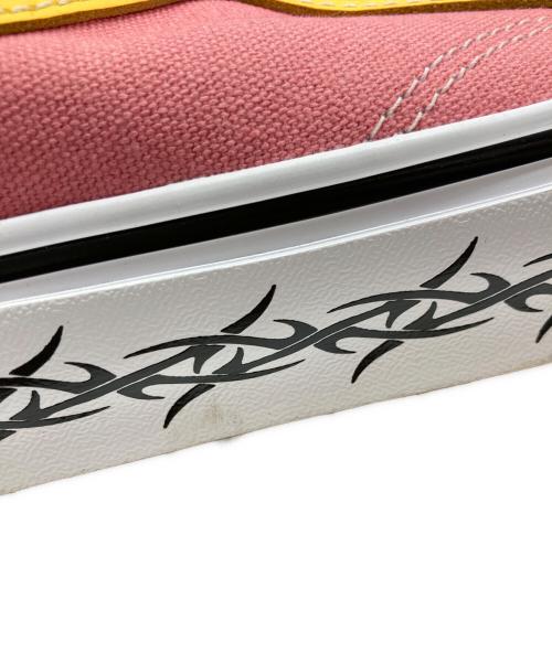 VANS（ヴァンズ）VANS (バンズ) SUPREME (シュプリーム) Skate Old Skool ブラック×ピンク サイズ:27.5cmの古着・服飾アイテム