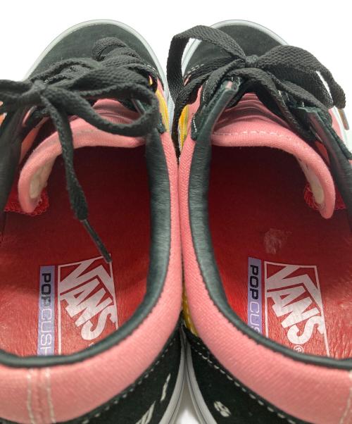 VANS（ヴァンズ）VANS (バンズ) SUPREME (シュプリーム) Skate Old Skool ブラック×ピンク サイズ:27.5cmの古着・服飾アイテム