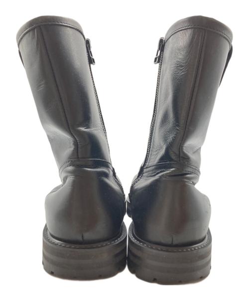 SOFTHYPHEN（ソフトハイフン）SOFTHYPHEN (ソフトハイフン) LEATHER WORK BOOTS ブラック サイズ:28の古着・服飾アイテム