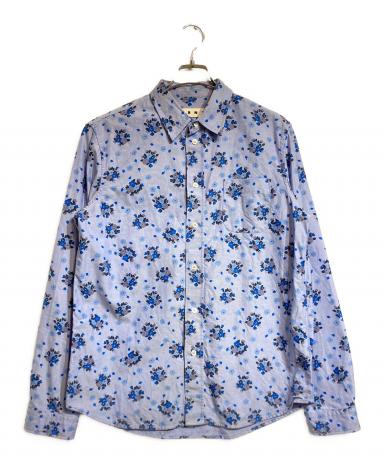 中古・古着通販】MARNI (マルニ) 花柄シャツ ブルー サイズ:50