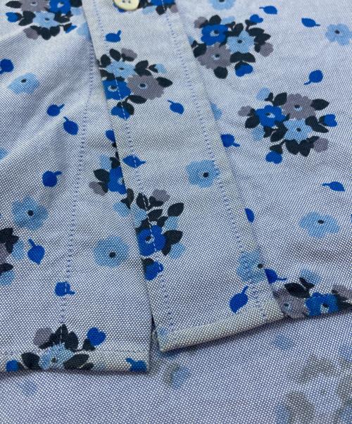 MARNI（マルニ）MARNI (マルニ) 花柄シャツ ブルー サイズ:50の古着・服飾アイテム