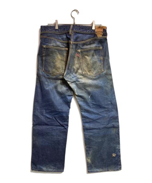 JUNYA WATANABE MAN（ジュンヤワタナベマン）JUNYA WATANABE MAN (ジュンヤワタナベマン) LEVI'S (リーバイス) berberjin (ベンベルジン) 綿ツイル転写プリントデニム インディゴ サイズ:Ｓの古着・服飾アイテム