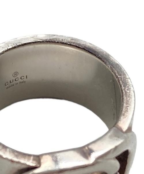 GUCCI（グッチ）GUCCI (グッチ) インターロッキングGリング シルバー サイズ:13の古着・服飾アイテム