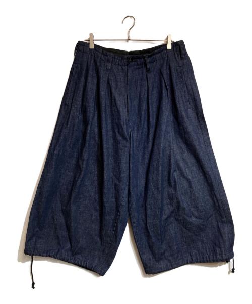 GROUND Y（グラウンドワイ）GROUND Y (グラウンドワイ) 12OZ DENIM BALLOON PANTS インディゴ サイズ:3の古着・服飾アイテム