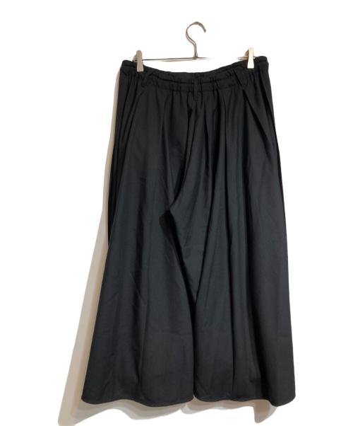 GROUND Y（グラウンドワイ）GROUND Y (グラウンドワイ) T/W gabardine Crow pants ブラック サイズ:3の古着・服飾アイテム