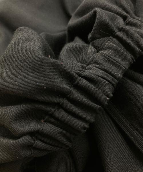 GROUND Y（グラウンドワイ）GROUND Y (グラウンドワイ) T/W gabardine Crow pants ブラック サイズ:3の古着・服飾アイテム