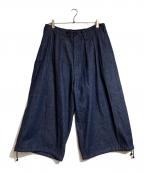 GROUND Yグラウンドワイ）の古着「12OZ DENIM BALLOON PANTS」｜インディゴ