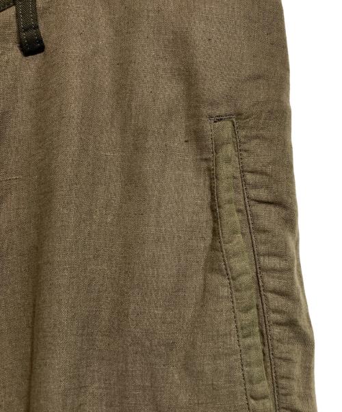GROUND Y（グラウンドワイ）GROUND Y (グラウンドワイ) キュビズムパッチワークパンツ カーキ サイズ:3の古着・服飾アイテム