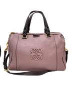 LOEWEロエベ）の古着「フスタ31アナグラム2WAYバッグ」｜パープル