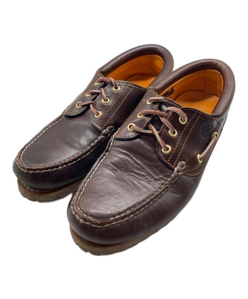 Timberland（ティンバーランド）Timberland (ティンバーランド) 3eye classicシューズ ブラウン サイズ:26.5cmの古着・服飾アイテム