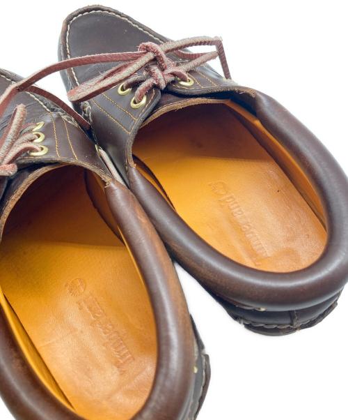 Timberland（ティンバーランド）Timberland (ティンバーランド) 3eye classicシューズ ブラウン サイズ:26.5cmの古着・服飾アイテム
