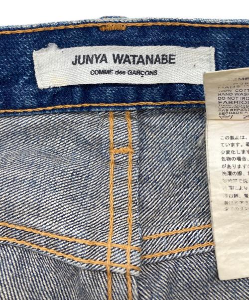JUNYA WATANABE COMME des GARCONS（ジュンヤワタナベ コムデギャルソン）JUNYA WATANABE COMME des GARCONS ((ジュンヤワタナベ コムデギャルソン) テーパードデニムパンツ インディゴ サイズ:Ｓの古着・服飾アイテム