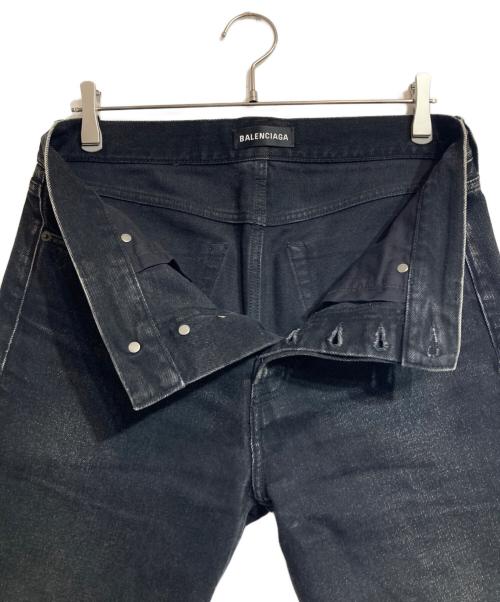 BALENCIAGA（バレンシアガ）BALENCIAGA (バレンシアガ) カットオフデニムショーツ ブラック サイズ:29の古着・服飾アイテム