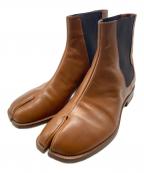 Maison Margielaメゾンマルジェラ）の古着「足袋サイドゴアブーツ」｜ブラウン