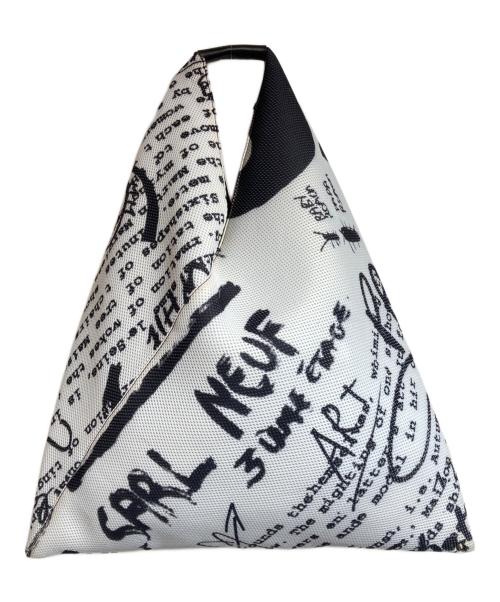 MM6 Maison Margiela（エムエムシックスメゾンマルジェラ）MM6 Maison Margiela (エムエムシックスメゾンマルジェラ) ジャパニーズトートバッグ ホワイトの古着・服飾アイテム