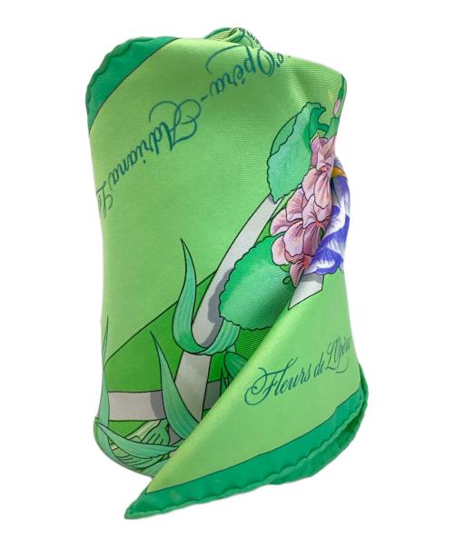 HERMES（エルメス）HERMES (エルメス) カレ90 グリーンの古着・服飾アイテム