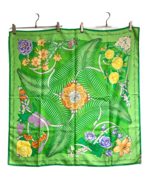 HERMES（エルメス）HERMES (エルメス) カレ90 グリーンの古着・服飾アイテム