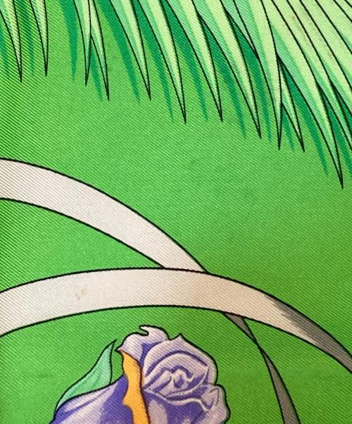 HERMES（エルメス）HERMES (エルメス) カレ90 グリーンの古着・服飾アイテム