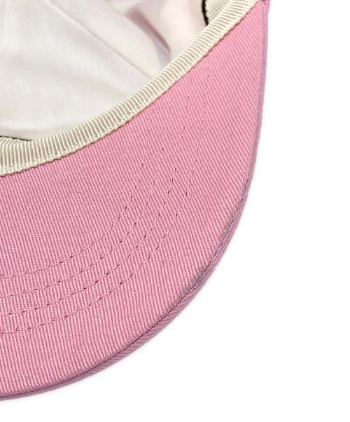 Salvatore Ferragamo（サルヴァトーレ フェラガモ）Salvatore Ferragamo (サルヴァトーレ フェラガモ) ガンチーニ ロゴ刺繍キャップ ピンク サイズ:ONEの古着・服飾アイテム