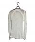 HELMUT LANG (ヘルムートラング) メッシュニットソー ホワイト サイズ:S：14000円