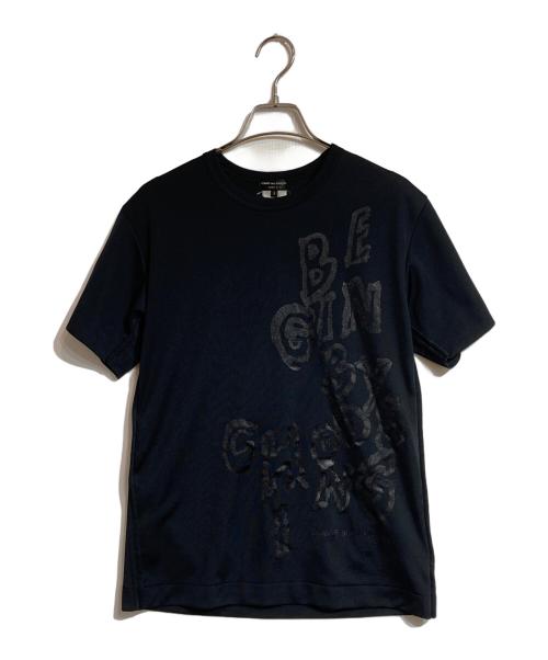 COMME des GARCONS HOMME PLUS（コムデギャルソンオムプリュス）COMME des GARCONS HOMME PLUS (コムデギャルソンオムプリュス) プリントTシャツ ブラック サイズ:Sの古着・服飾アイテム