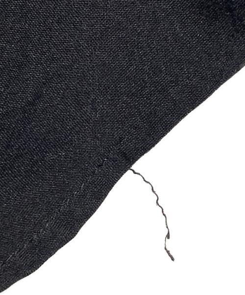 COMME des GARCONS HOMME PLUS（コムデギャルソンオムプリュス）COMME des GARCONS HOMME PLUS (コムデギャルソンオムプリュス) ポリエステル縮絨シャツ ブラック サイズ:Sの古着・服飾アイテム