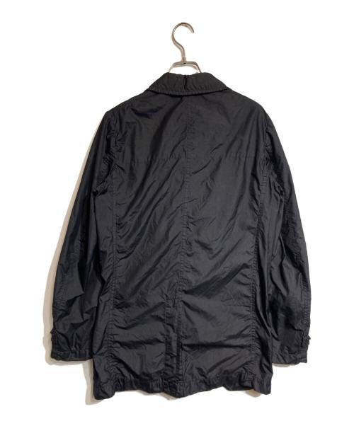 COMME des GARCONS HOMME（コムデギャルソン オム）COMME des GARCONS HOMME (コムデギャルソン オム) 製品染めステンカラーコート ブラック サイズ:XSの古着・服飾アイテム