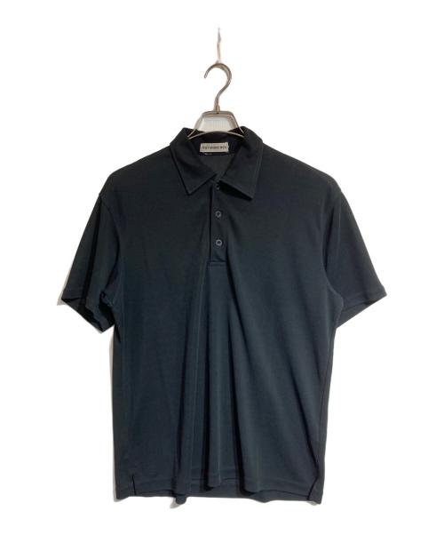 ISSEY MIYAKE MEN（イッセイミヤケメン）ISSEY MIYAKE MEN (イッセイミヤケメン) ポロシャツ ブラック サイズ:Lの古着・服飾アイテム