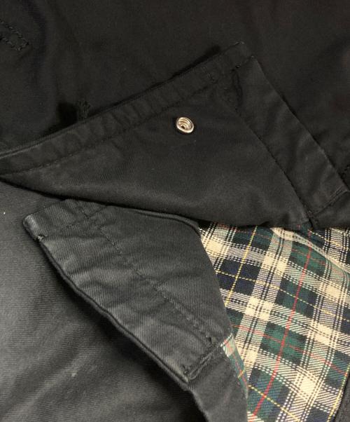 COMME des GARCONS HOMME（コムデギャルソン オム）COMME des GARCONS HOMME (コムデギャルソン オム) 裏ネルモッズコート ブラック サイズ:Mの古着・服飾アイテム