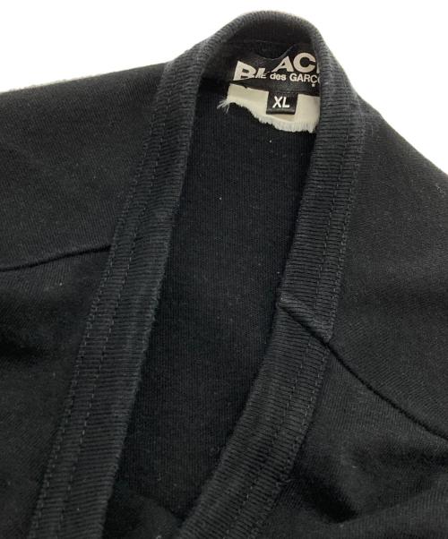 BLACK COMME des GARCONS（ブラックコムデギャルソン）BLACK COMME des GARCONS (ブラックコムデギャルソン) ロングスリーブカットソー ブラック サイズ:XLの古着・服飾アイテム