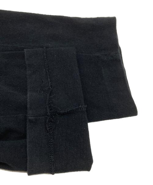 BLACK COMME des GARCONS（ブラックコムデギャルソン）BLACK COMME des GARCONS (ブラックコムデギャルソン) ロングスリーブカットソー ブラック サイズ:XLの古着・服飾アイテム