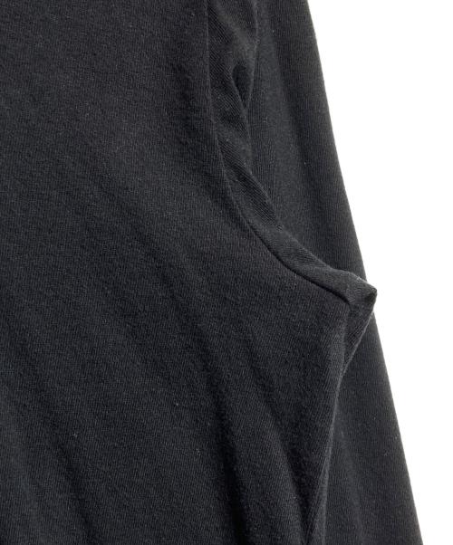 BLACK COMME des GARCONS（ブラックコムデギャルソン）BLACK COMME des GARCONS (ブラックコムデギャルソン) ロングスリーブカットソー ブラック サイズ:XLの古着・服飾アイテム