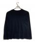 BLACK COMME des GARCONS (ブラックコムデギャルソン) ロングスリーブカットソー ブラック サイズ:XL：8000円