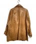 MAISON SPECIAL (メゾンスペシャル) プライムオーバーレザーダブルショートコート ブラウン サイズ:1：18000円