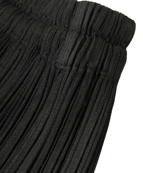 PLEATS PLEASE（プリーツプリーズ）PLEATS PLEASE (プリーツプリーズ) プリーツミニスカート ブラック サイズ:34の古着・服飾アイテム