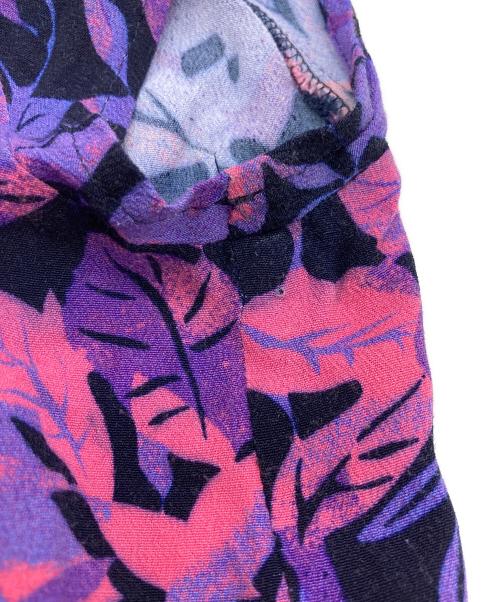 Hysteric Glamour（ヒステリックグラマー）Hysteric Glamour (ヒステリックグラマー) WEEDY SKULL（ウィーディースカル）柄 プルオーバーブラウス パープル サイズ:FREEの古着・服飾アイテム