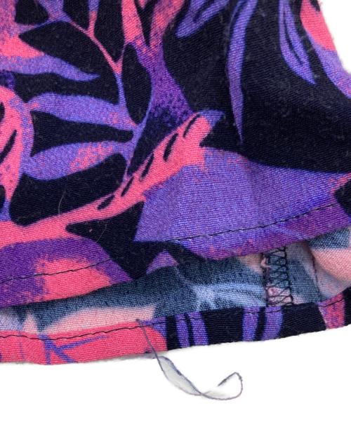 Hysteric Glamour（ヒステリックグラマー）Hysteric Glamour (ヒステリックグラマー) WEEDY SKULL（ウィーディースカル）柄 プルオーバーブラウス パープル サイズ:FREEの古着・服飾アイテム