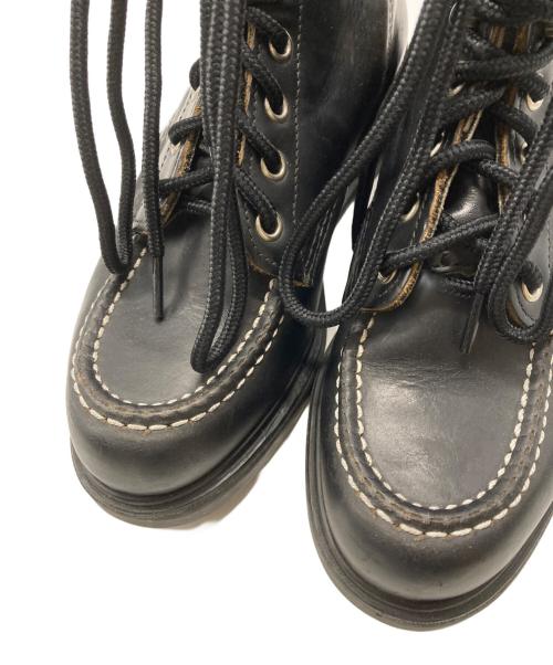 RED WING（レッドウィング）RED WING (レッドウィング) SUPERSOLE MOC TOE ブラック サイズ:4・1/2(Dウィズ）の古着・服飾アイテム