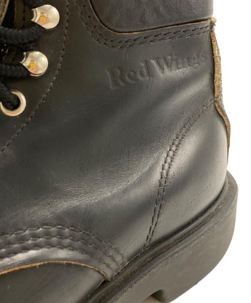RED WING（レッドウィング）RED WING (レッドウィング) SUPERSOLE MOC TOE ブラック サイズ:4・1/2(Dウィズ）の古着・服飾アイテム
