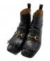 GUCCI（グッチ）の古着「ホースビットブーツ」｜ブラック