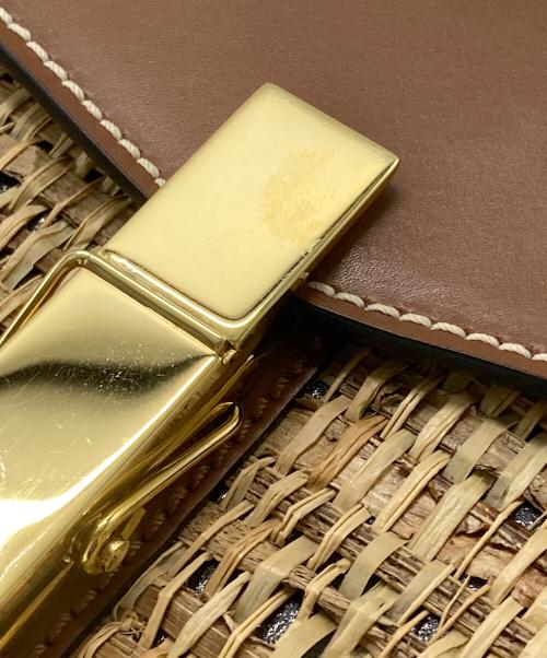 ZANCHETTI（ザンケッティー）ZANCHETTI (ザンケッティー) CLIPショルダーバッグ ブラウン サイズ:不明の古着・服飾アイテム