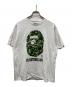 A BATHING APE（アベイシングエイプ）の古着「ABC Camo By Bathing Ape Tシャツ」｜ホワイト