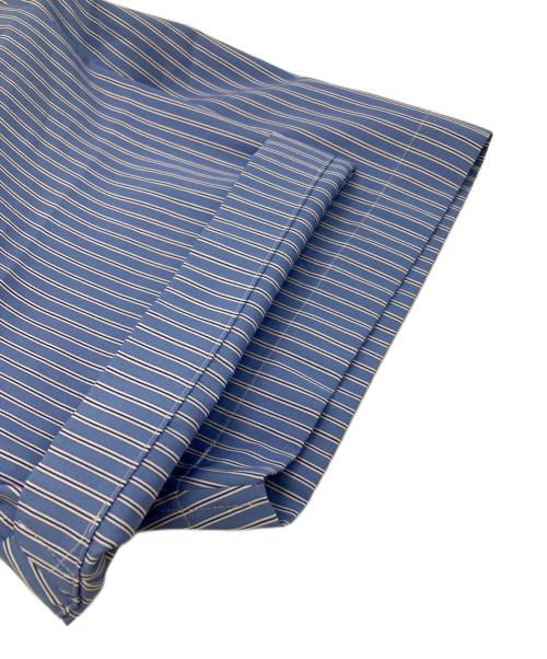 SOFTHYPHEN（ソフトハイフン）SOFTHYPHEN (ソフトハイフン) THOMAS MASON (トーマスメイソン) 半袖シャツ ブルー×ホワイト サイズ:3の古着・服飾アイテム