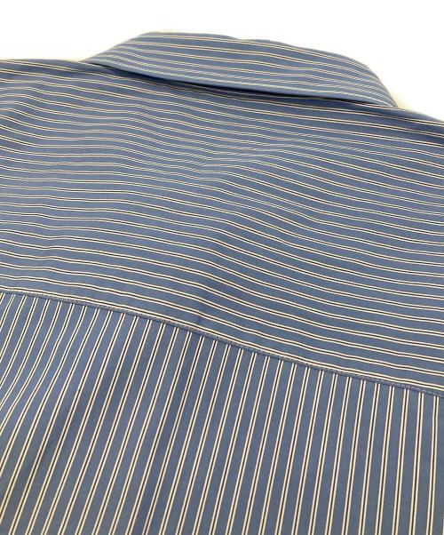 SOFTHYPHEN（ソフトハイフン）SOFTHYPHEN (ソフトハイフン) THOMAS MASON (トーマスメイソン) 半袖シャツ ブルー×ホワイト サイズ:3の古着・服飾アイテム