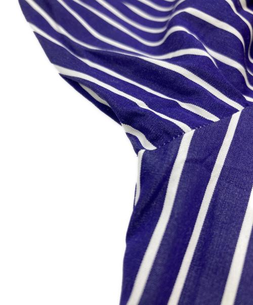 SOFTHYPHEN（ソフトハイフン）SOFTHYPHEN (ソフトハイフン) THOMAS MASON (トーマスメイソン) 半袖シャツ ネイビー×ホワイト サイズ:3の古着・服飾アイテム