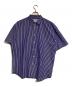 SOFTHYPHEN（ソフトハイフン）の古着「半袖シャツ」｜ネイビー×ホワイト