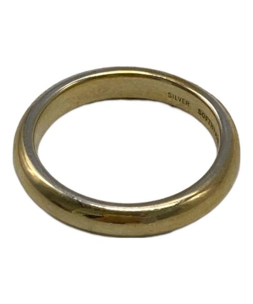 SOFTHYPHEN（ソフトハイフン）SOFTHYPHEN (ソフトハイフン) HIGH DOME RING ゴールド サイズ:17号の古着・服飾アイテム