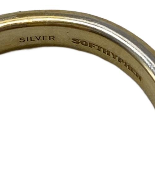 SOFTHYPHEN（ソフトハイフン）SOFTHYPHEN (ソフトハイフン) HIGH DOME RING ゴールド サイズ:17号の古着・服飾アイテム